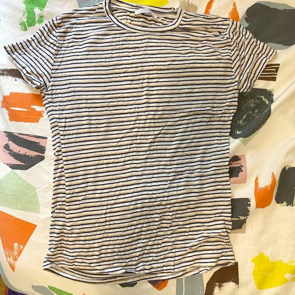 Zara Striped Tee - Picture 2 of 2